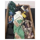 Group of clip on ties