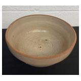 11ï¿½ vintage stoneware mixing bowl cracks and