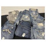 Size 25 and size 26 jeans brand names