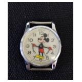 Vintage Bradley Mickey mouse watch featuring a