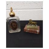 Vintage Avon Abraham Lincoln bottle and a