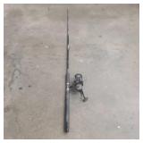 Black gold Fishing pole w/ Abu Garcia reel