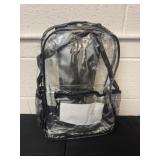 New clear back pack