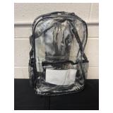 New clear back pack