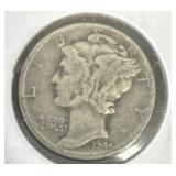 1944 Mercury Dime