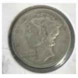 1942 Mercury Dime