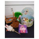 Large group of Easter decor