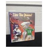 Baseball binder of fleer cards