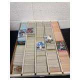 Large box of baseball cards