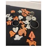 Group of vintage cookie cutters