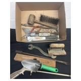 Box of misc tools