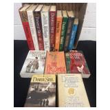 Box of Danielle steel books.