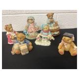 Group of cherished teddy figures