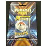 New Pressti Picks 4 Holo and Rare Cards Pack