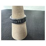 FaithHeart Nordic Viking spinner ring Size 11
