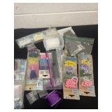 Group of beads with bead supplies  and diamond