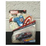 Marvel captain America hot wheels