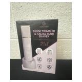 New bikini trimmer and facial hair shaver