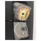 Group of dvds in case
