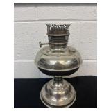 12ï¿½ nickel plated brass oil lamp base