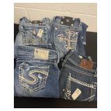 Size 30 and 23 brand name jeans