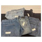 Size 20 and 23, 44, 34 and 38 jeans
