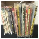 Vintage sleeved paper back books