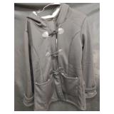New Size small fur lined button up sweatshirt
