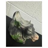 Vintage japnesse cow pitcher, ceramic has broken