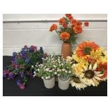 Group of Cute Artificial Floral