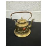 vintage brass teapot 5ï¿½
