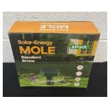 New 6pck solar engery mile repellent screw