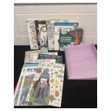 Large box of 19 adult coloring books