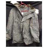 Military extreme cold weather parka size medium.