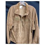 Medium regular fleece jacket cold weather gear