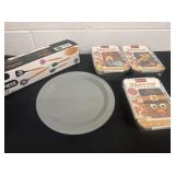 5pc silicone kitchen set and harvest containers