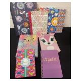 Large group  of note books