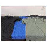 3 New Collard size M Shirts Realessentials