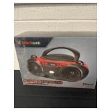 Black web Bluetooth cd player