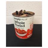 Can of coin rolling papers