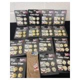 New college cable clips