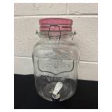 12ï¿½ Yorkshire glass drink dispenser