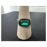 Size 11 emerald ring