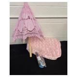 So soft blanket and umbrella