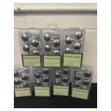 7 packs of shower hooks