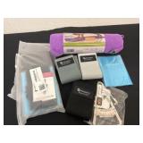 New yoga items and weight bands