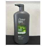 New Dove Men 2in1 Fresh + Clean 31fl oz