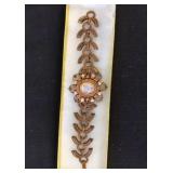 Vintage looking filigree inspired bracelet