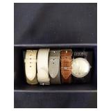 Accutime XOXO women's analog quartz watch set