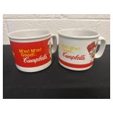 2 Campbellï¿½s soup mugs